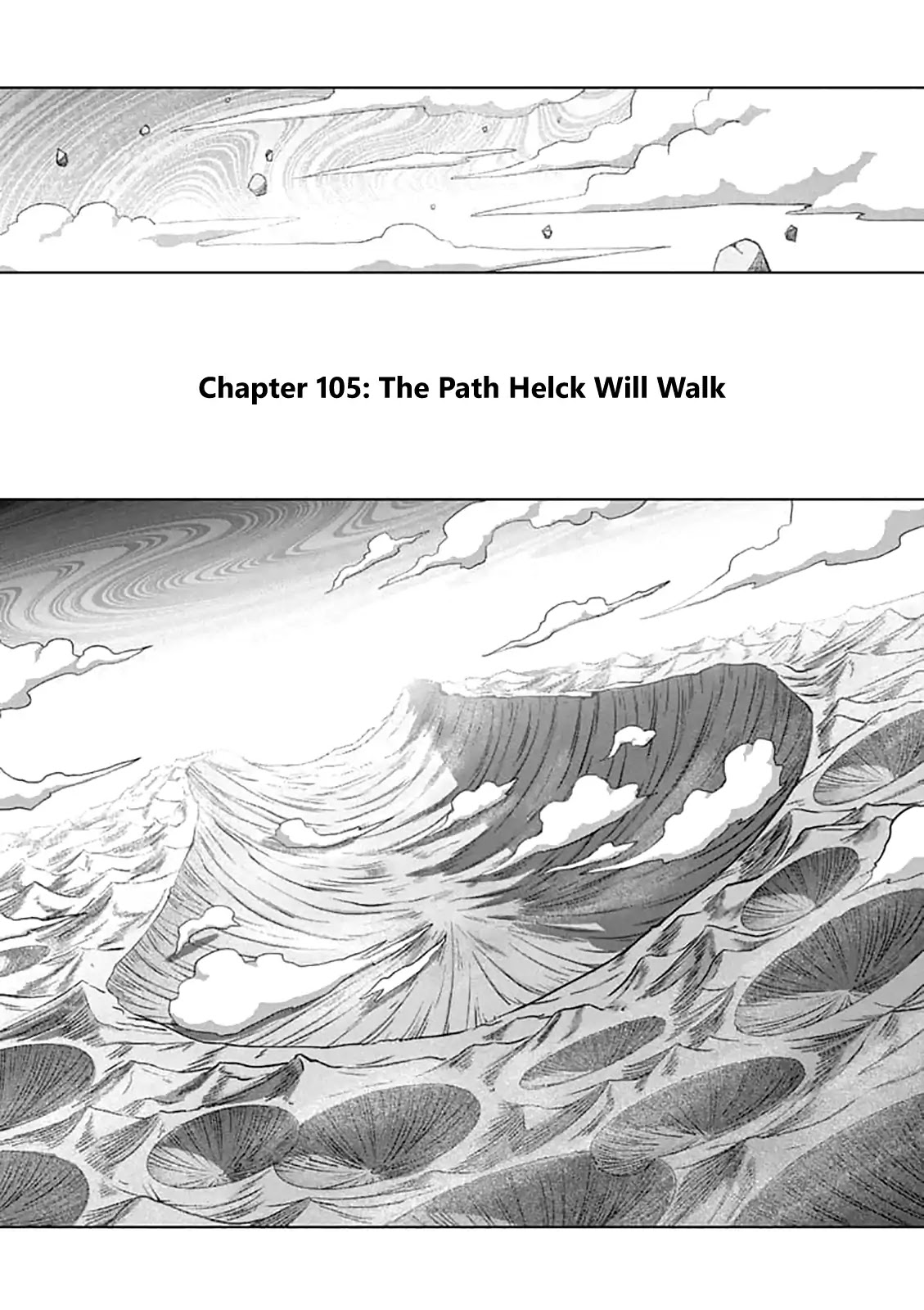 Helck Chapter 105 page 1 - Chapter 105: The Path Helck Will Walk