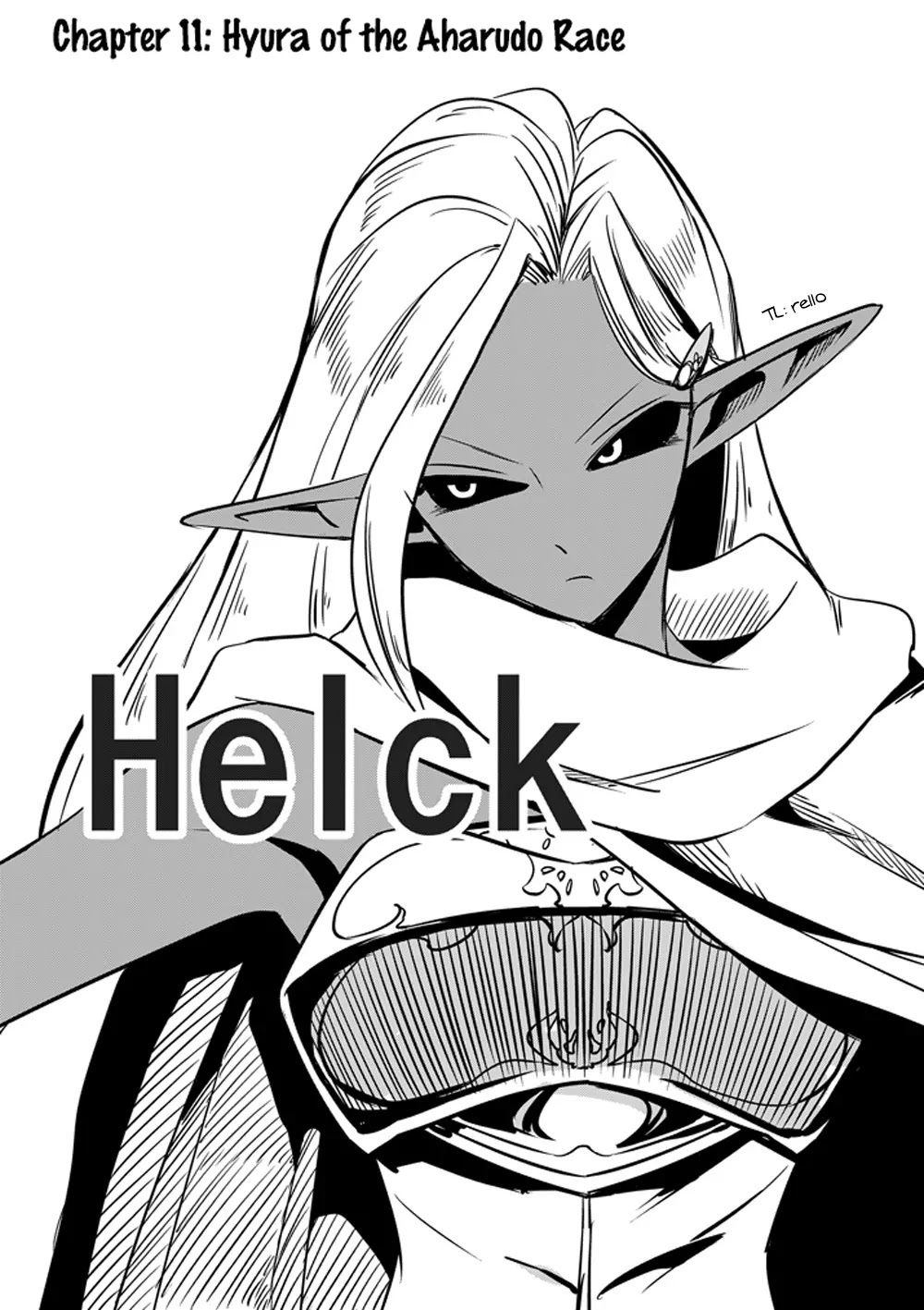 Helck Chapter 11 page 1 - Chapter 11: Hyura of the Aharudo Race