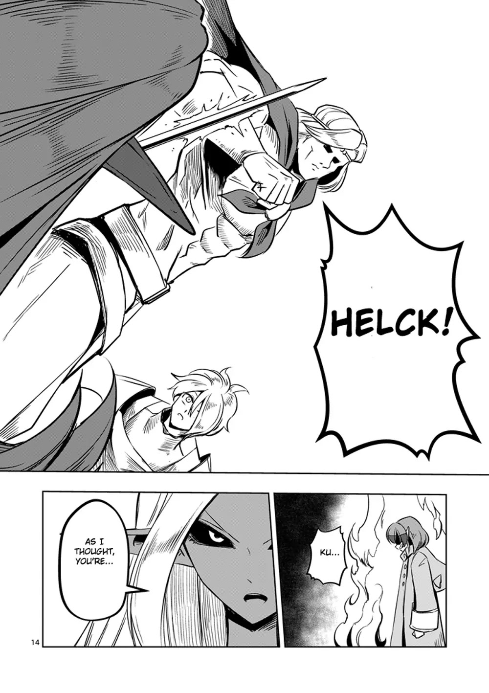 Helck Chapter 11 page 14 - Chapter 11: Hyura of the Aharudo Race