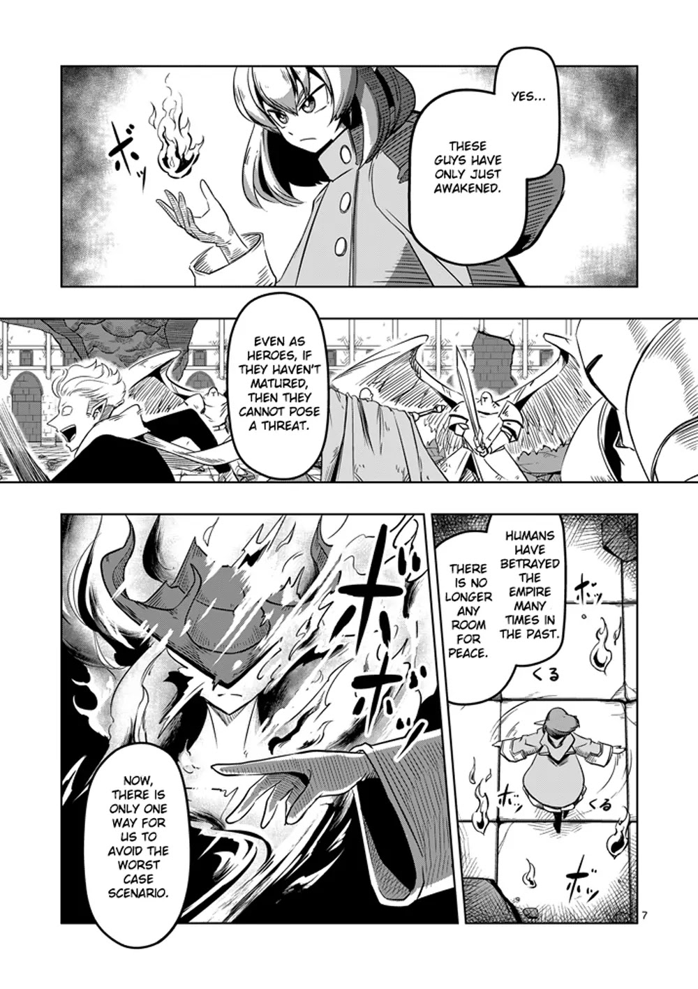 Helck Chapter 11 page 7 - Chapter 11: Hyura of the Aharudo Race