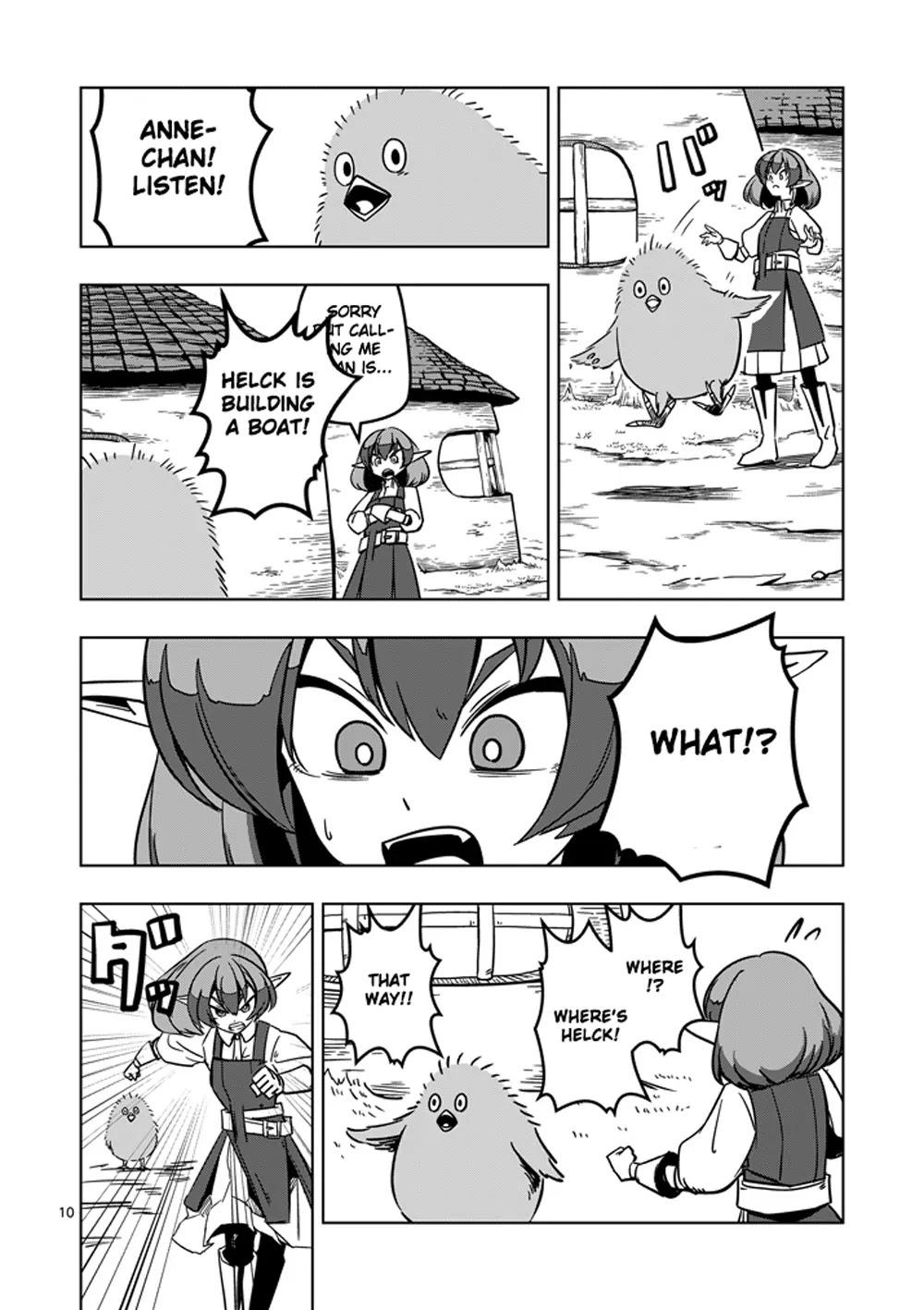 Helck Chapter 15 page 10 - Chapter 15: The Village in a Remote Island