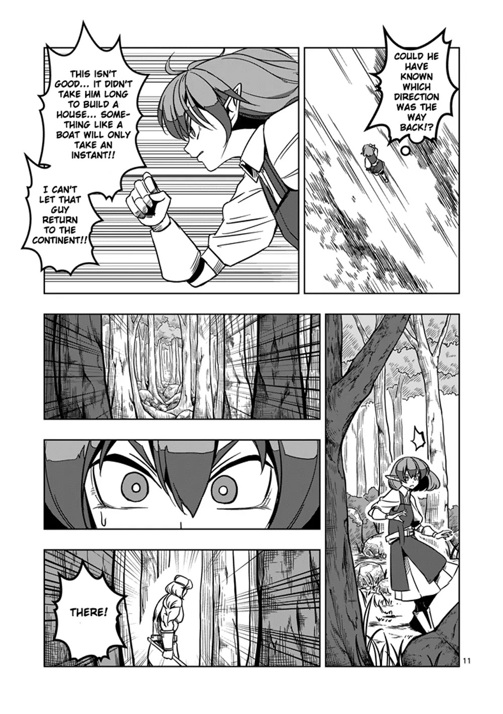 Helck Chapter 15 page 11 - Chapter 15: The Village in a Remote Island
