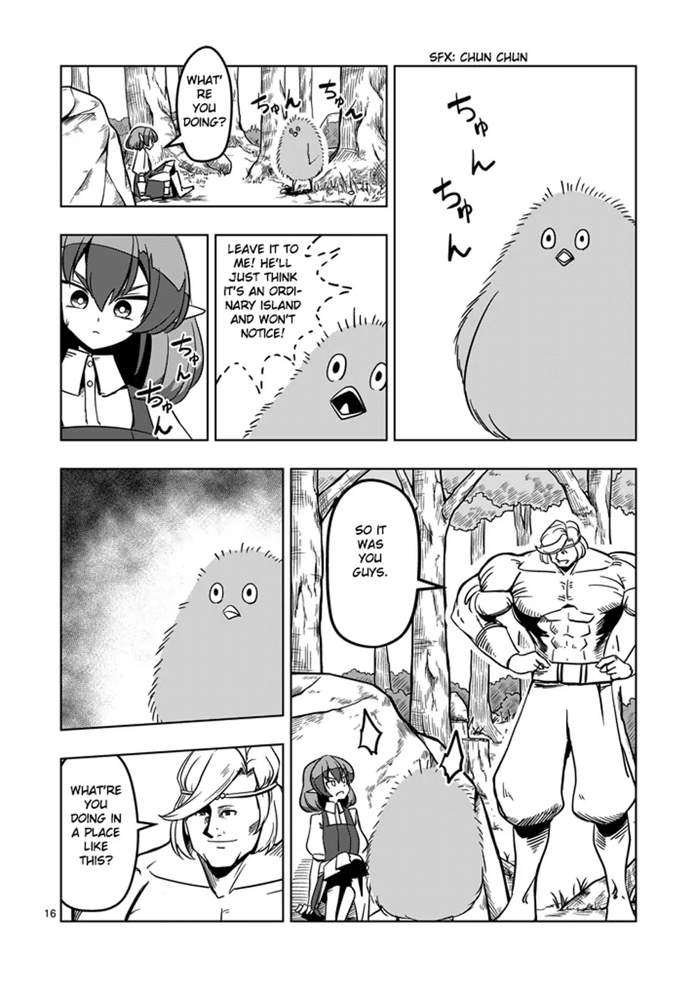 Helck Chapter 15 page 16 - Chapter 15: The Village in a Remote Island