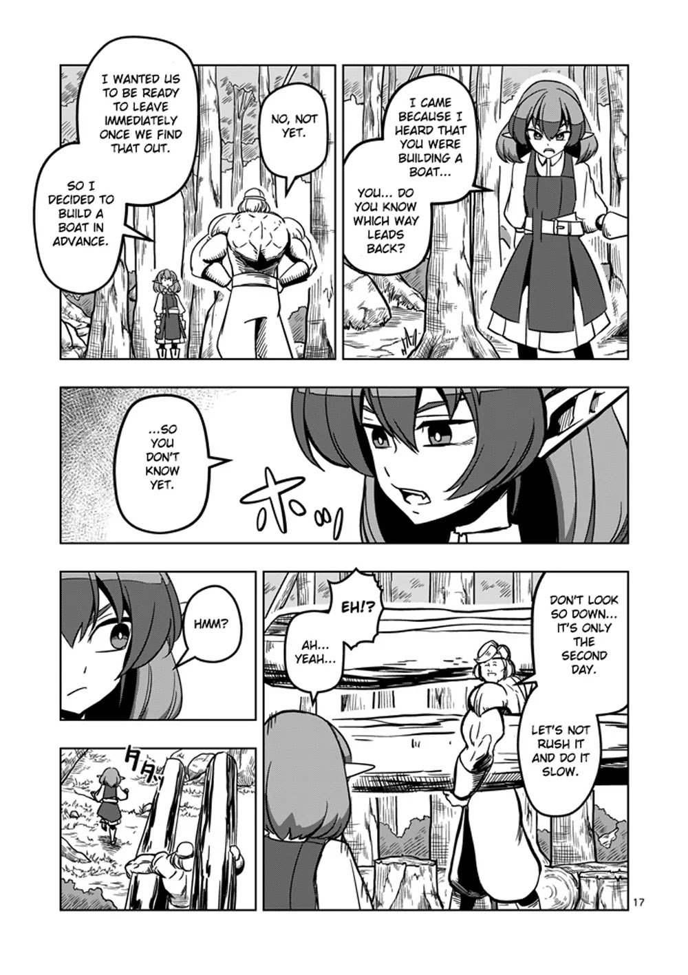 Helck Chapter 15 page 17 - Chapter 15: The Village in a Remote Island