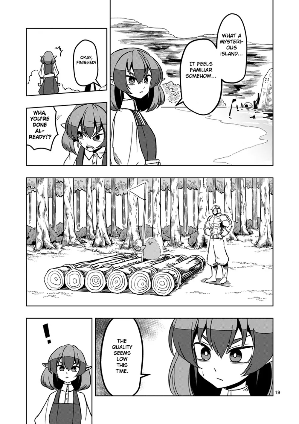 Helck Chapter 15 page 19 - Chapter 15: The Village in a Remote Island