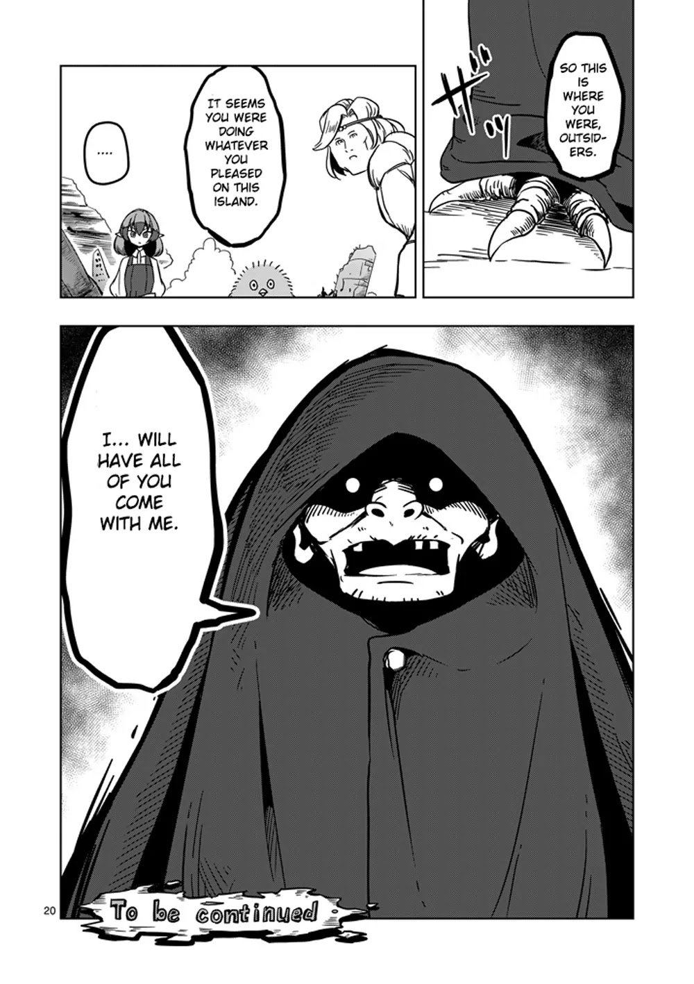 Helck Chapter 15 page 20 - Chapter 15: The Village in a Remote Island