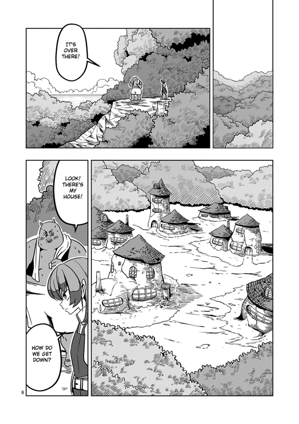 Helck Chapter 15 page 6 - Chapter 15: The Village in a Remote Island