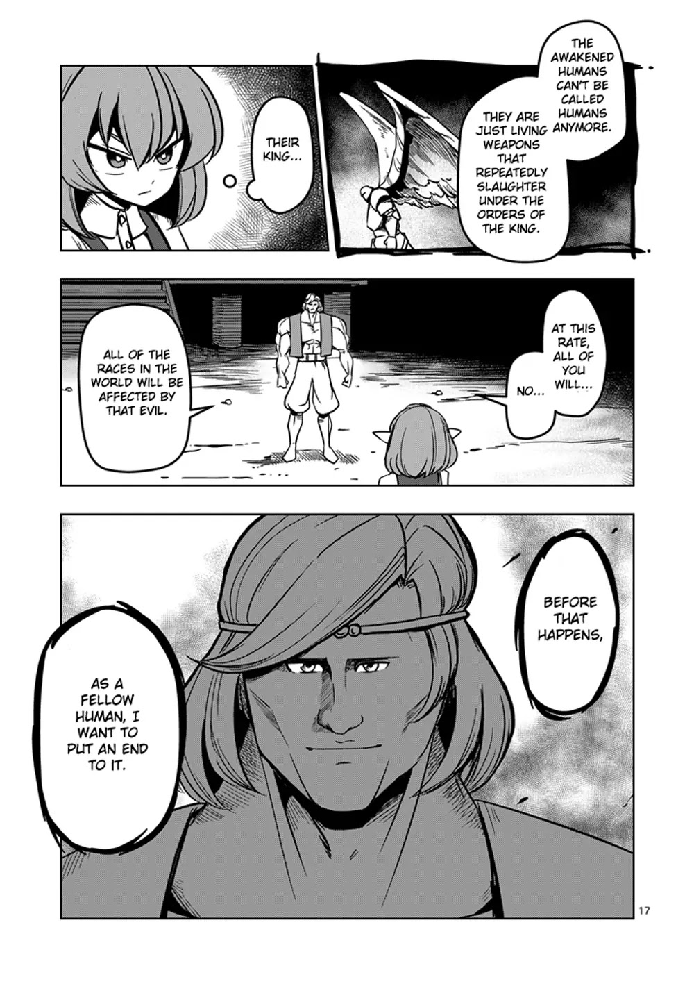 Helck Chapter 16 page 17 - Chapter 16: At the Campfire