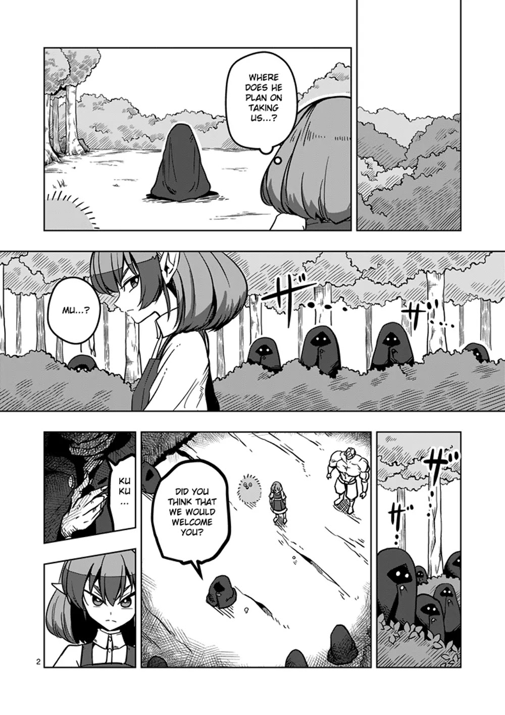 Helck Chapter 16 page 2 - Chapter 16: At the Campfire