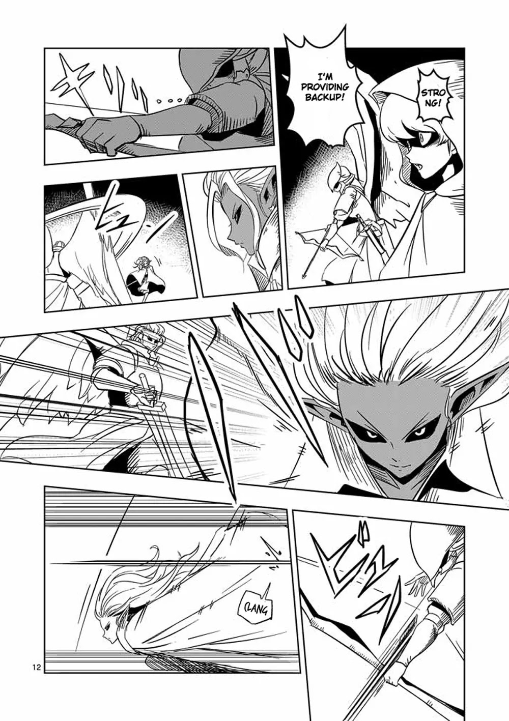Helck Chapter 17 page 12 - Chapter 17: Attack, Winged Soldiers