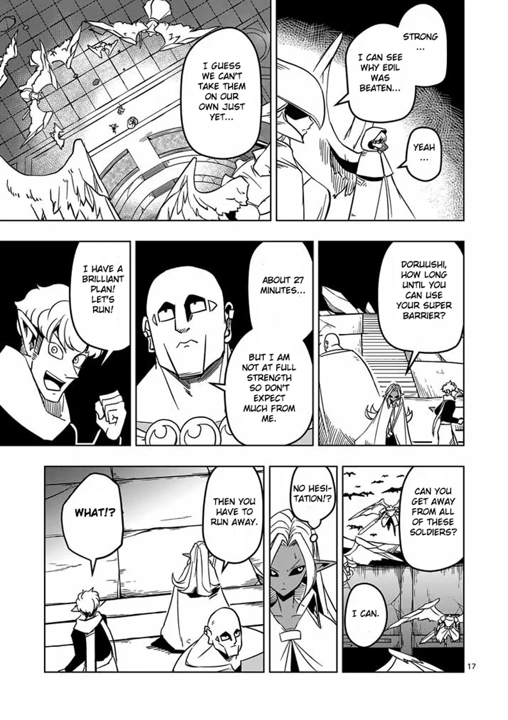 Helck Chapter 17 page 17 - Chapter 17: Attack, Winged Soldiers