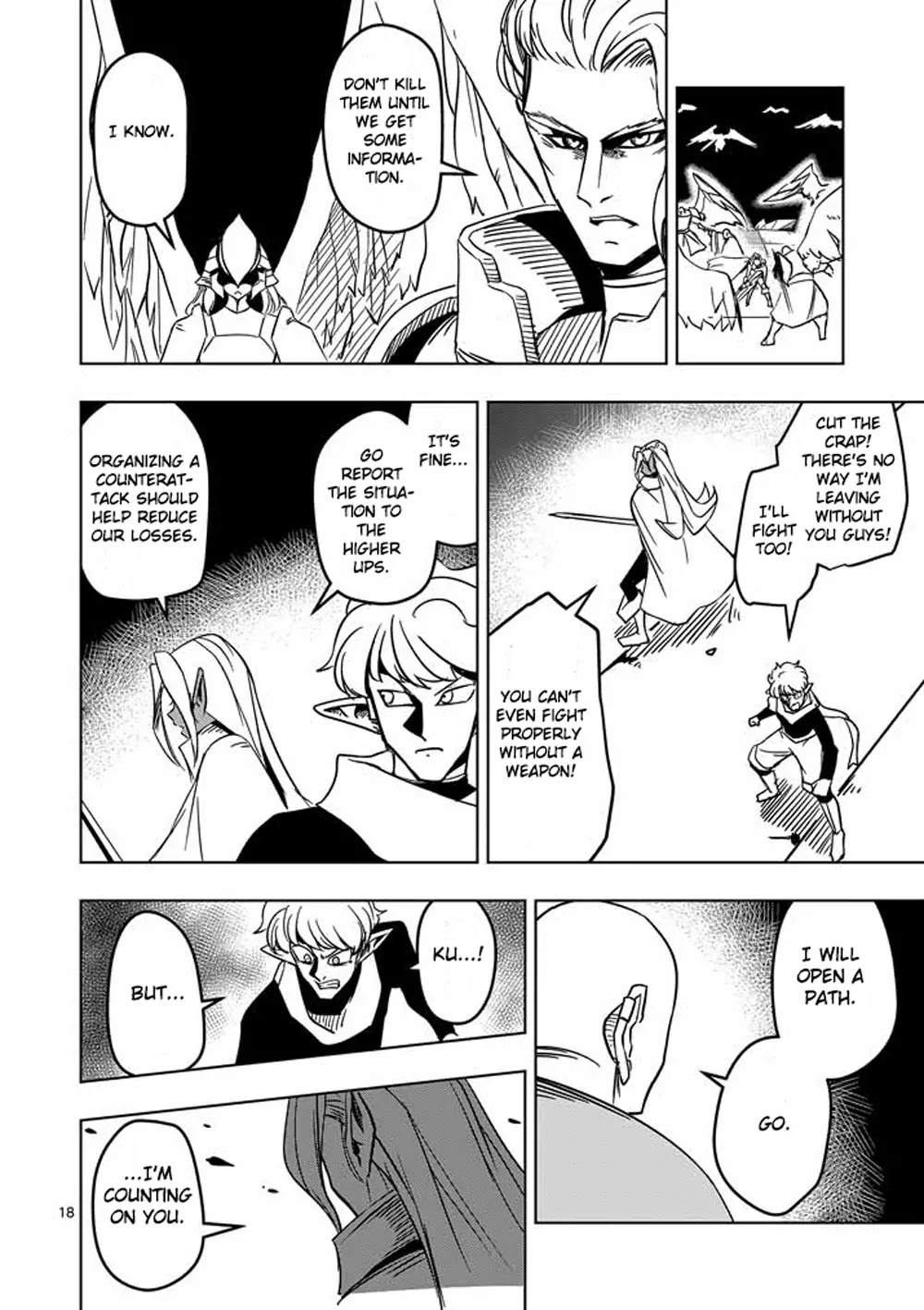 Helck Chapter 17 page 18 - Chapter 17: Attack, Winged Soldiers
