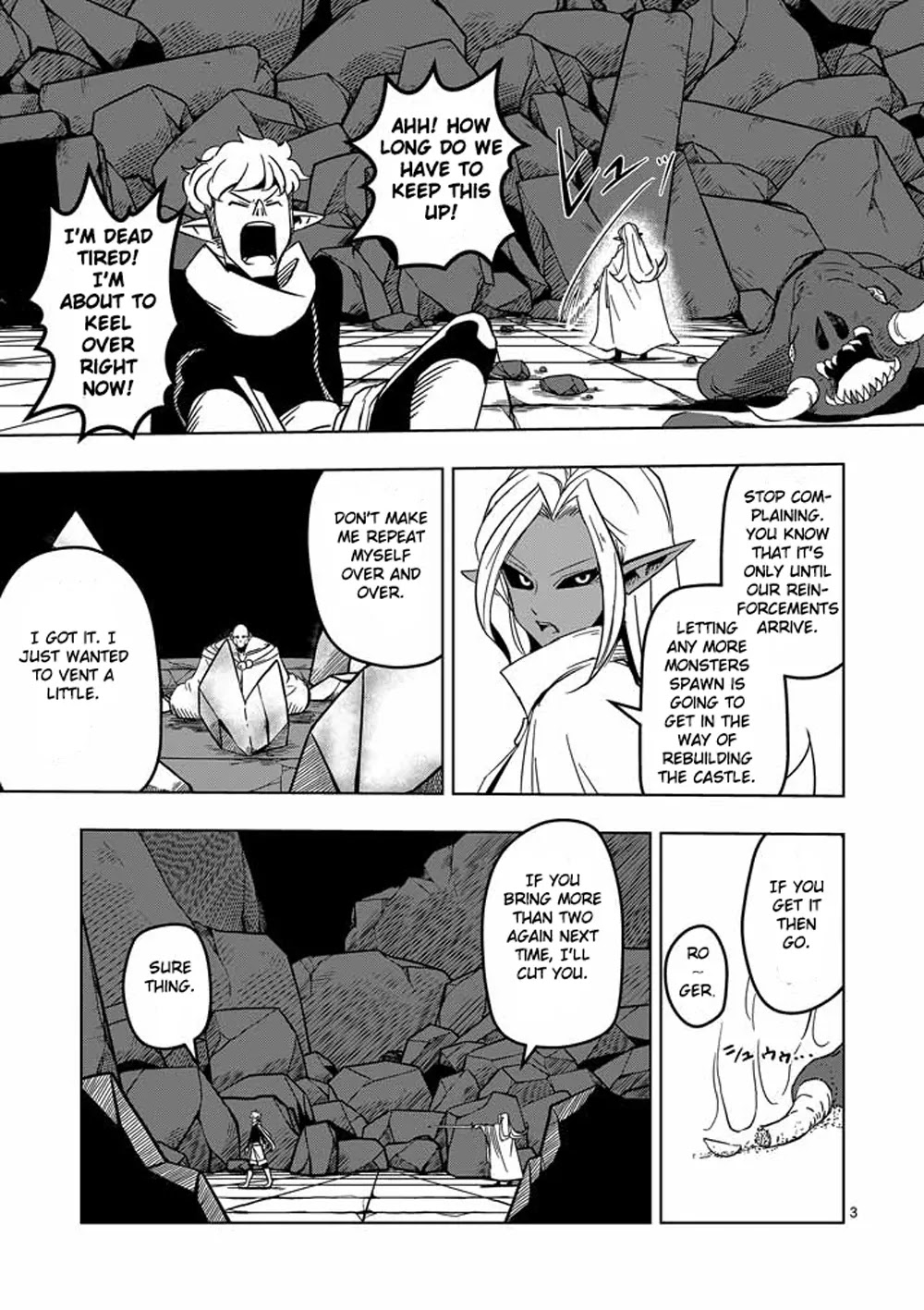 Helck Chapter 17 page 3 - Chapter 17: Attack, Winged Soldiers