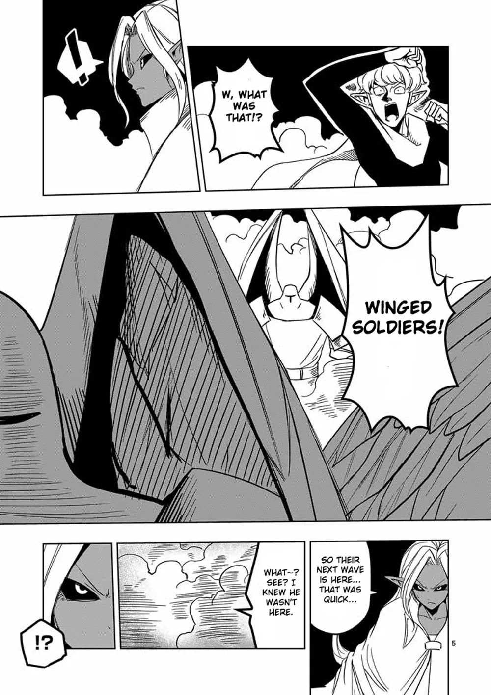 Helck Chapter 17 page 5 - Chapter 17: Attack, Winged Soldiers