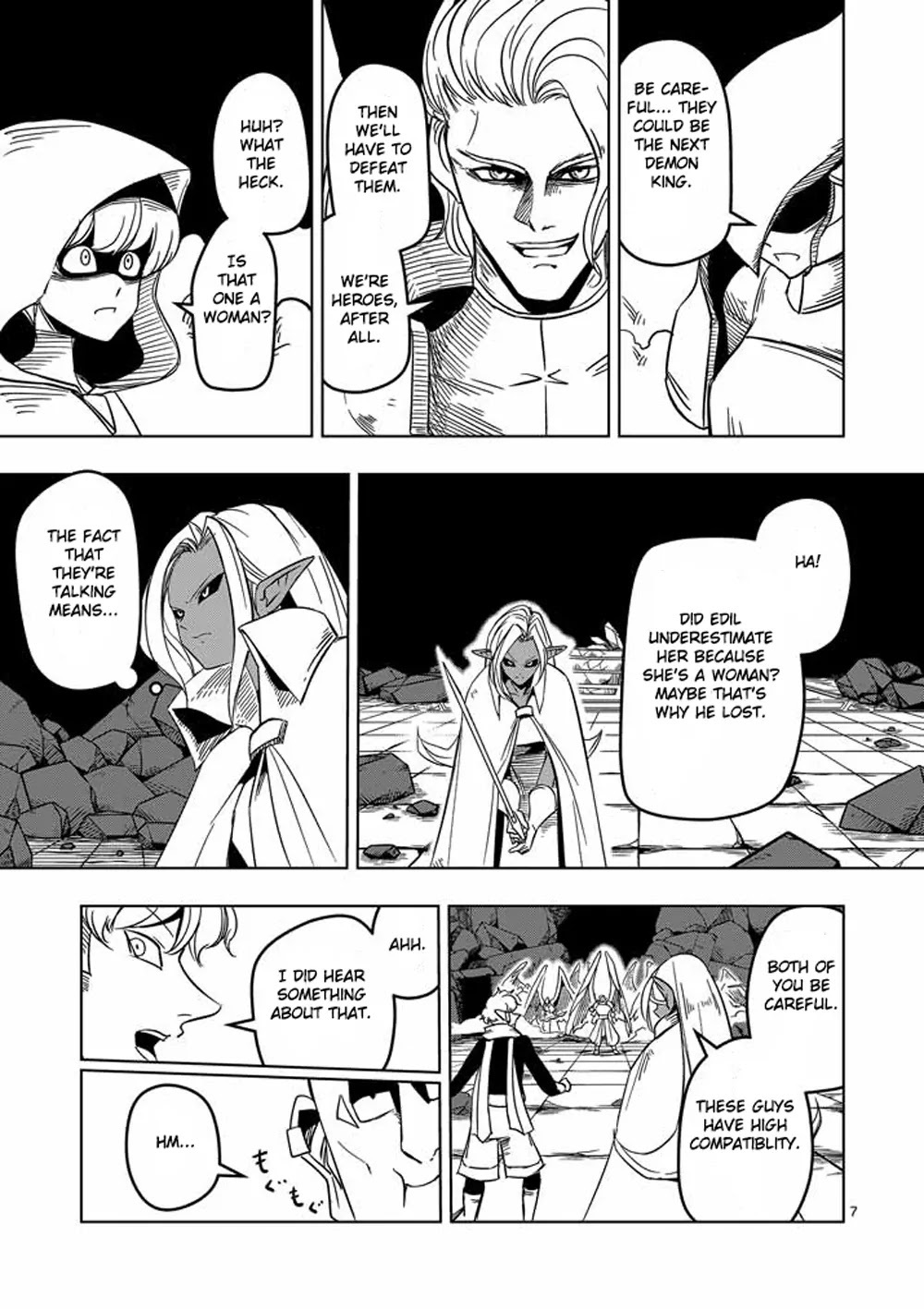 Helck Chapter 17 page 7 - Chapter 17: Attack, Winged Soldiers