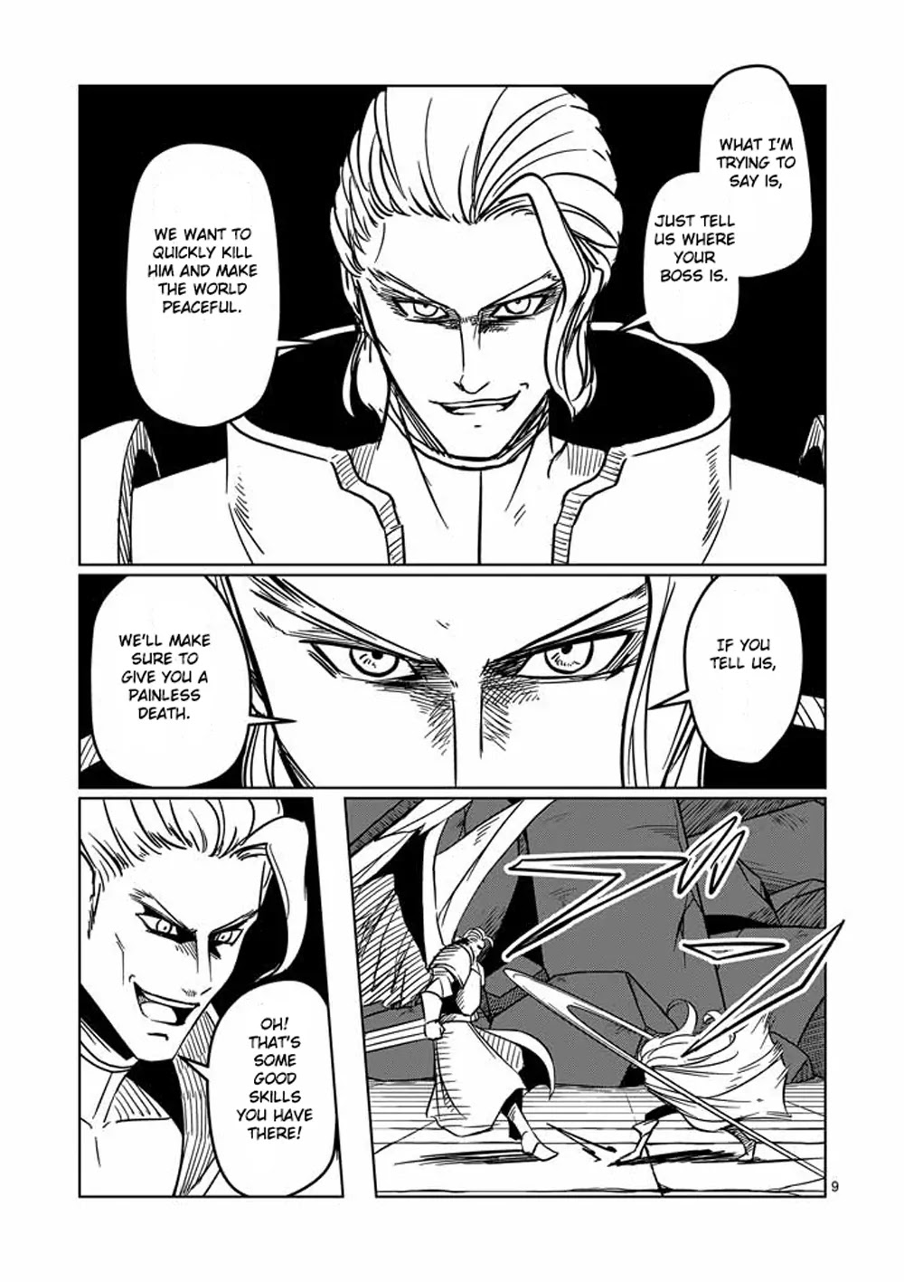 Helck Chapter 17 page 9 - Chapter 17: Attack, Winged Soldiers