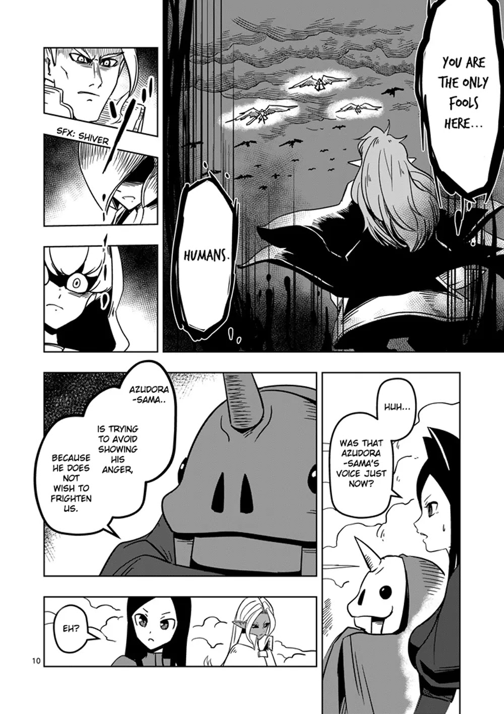 Helck Chapter 18 page 10 - Chapter 18: Azudora of the Four Heavenly Kings