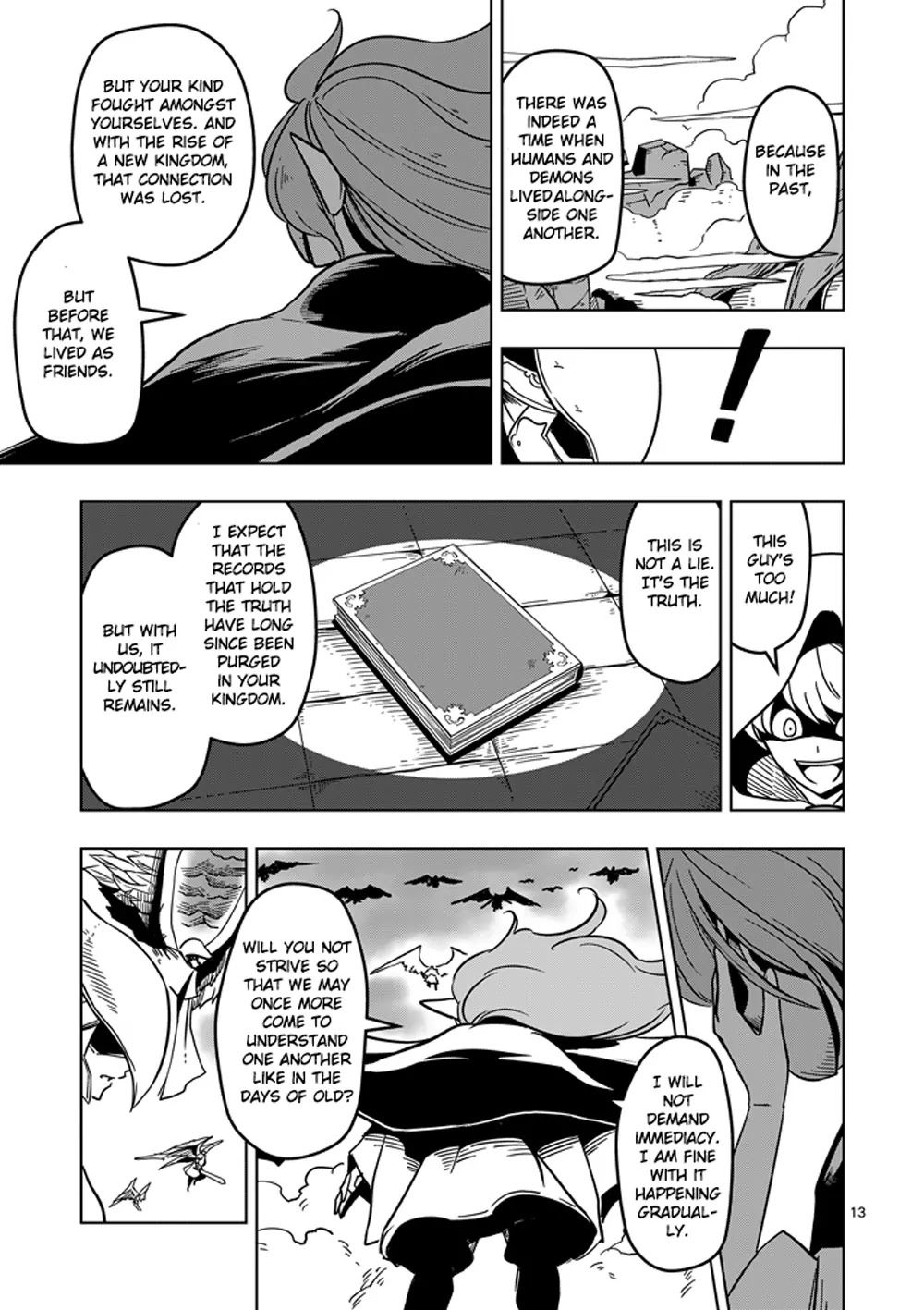 Helck Chapter 18 page 13 - Chapter 18: Azudora of the Four Heavenly Kings