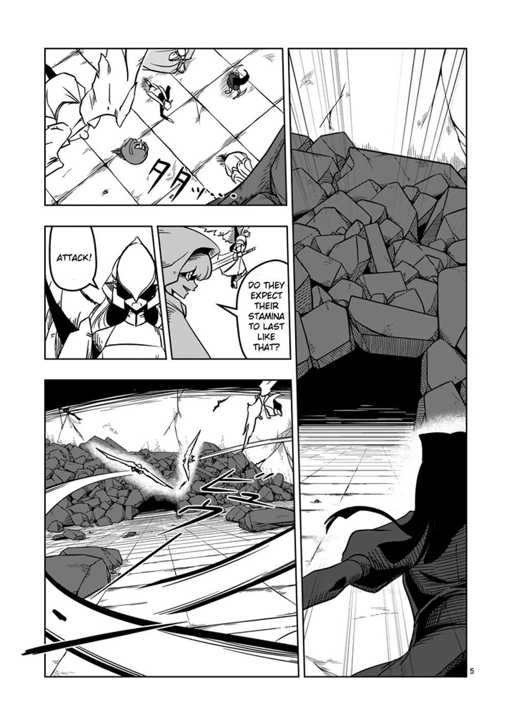 Helck Chapter 18 page 5 - Chapter 18: Azudora of the Four Heavenly Kings