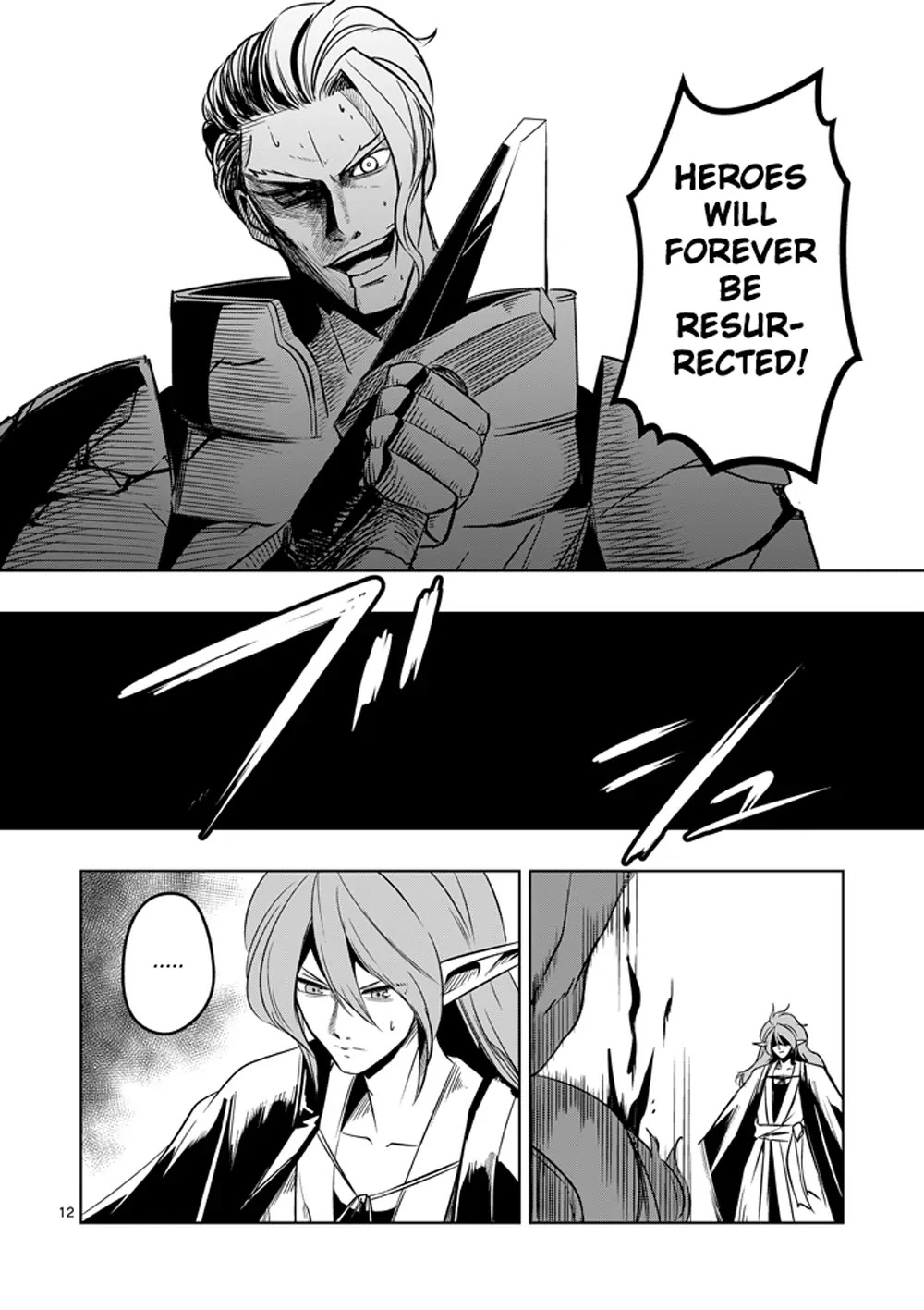 Helck Chapter 19 page 12 - Chapter 19: The Human King