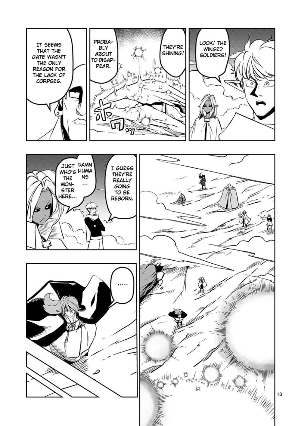 Helck Chapter 19 page 13 - Chapter 19: The Human King