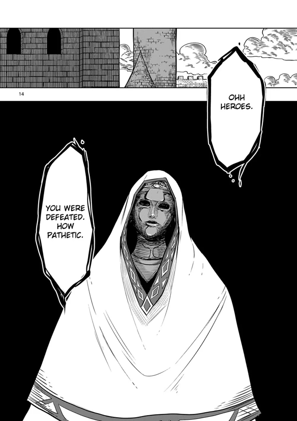 Helck Chapter 19 page 14 - Chapter 19: The Human King