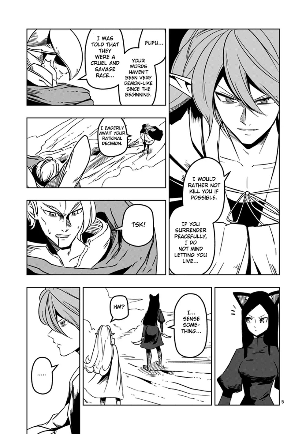 Helck Chapter 19 page 5 - Chapter 19: The Human King