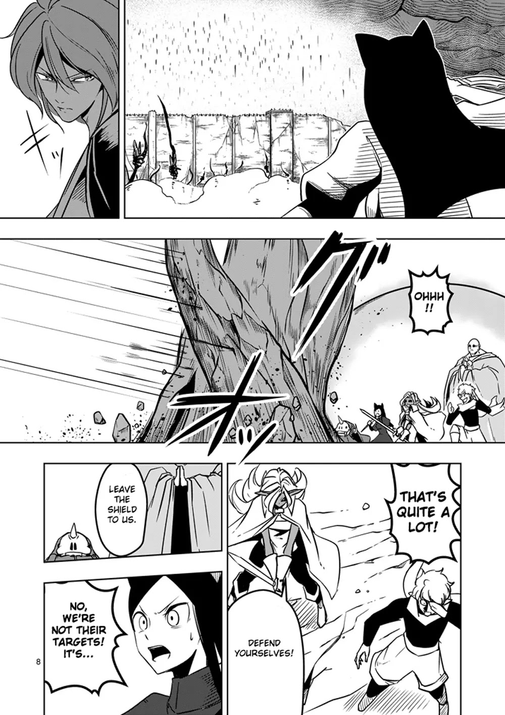 Helck Chapter 19 page 8 - Chapter 19: The Human King