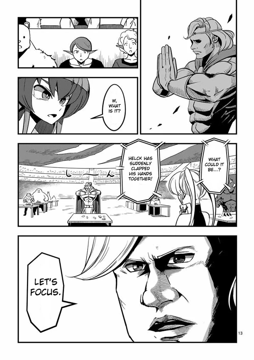 Helck Chapter 2 page 13 - Chapter 2: Card Tower