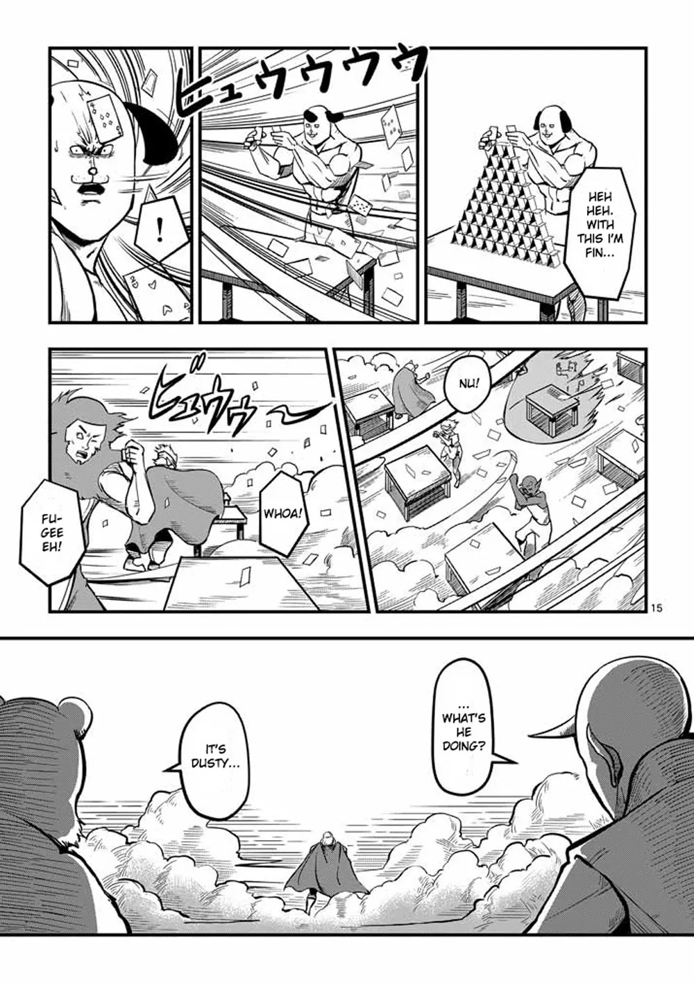 Helck Chapter 2 page 15 - Chapter 2: Card Tower