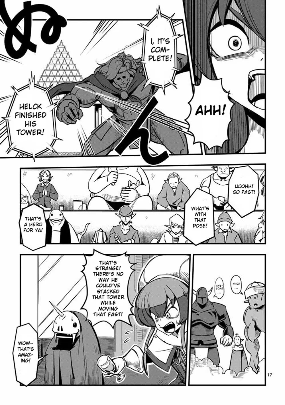 Helck Chapter 2 page 17 - Chapter 2: Card Tower