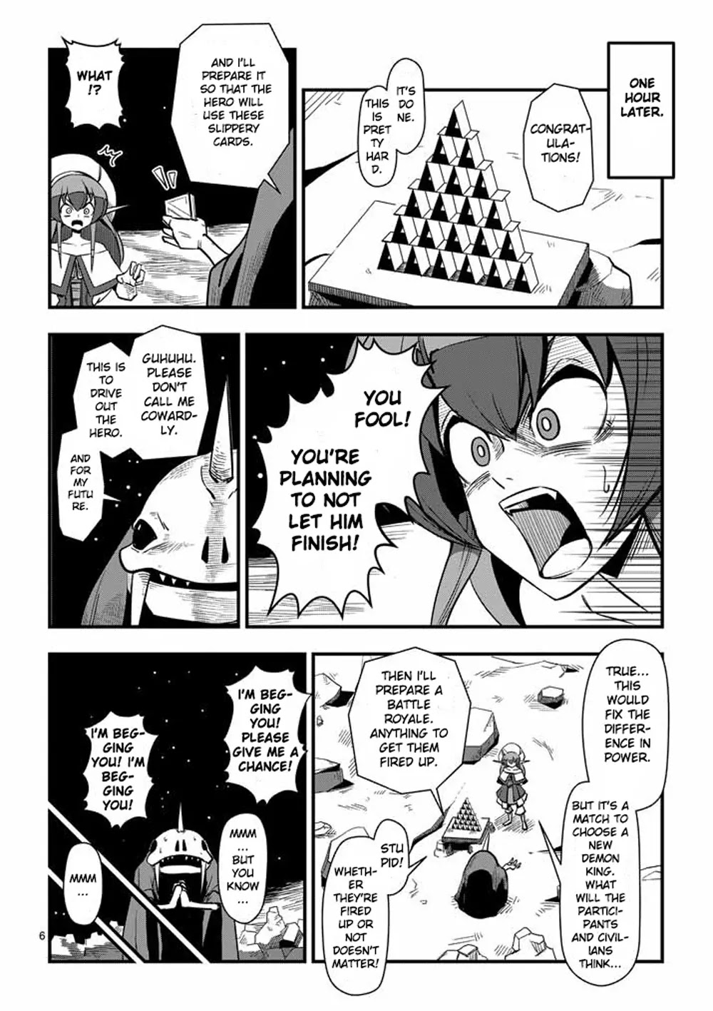 Helck Chapter 2 page 6 - Chapter 2: Card Tower