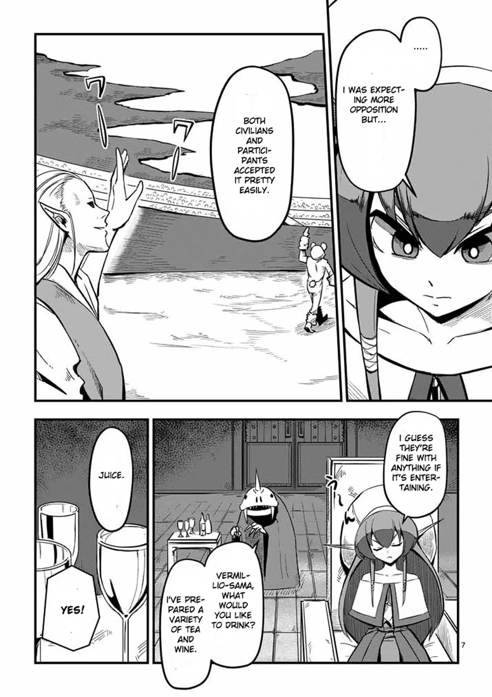 Helck Chapter 2 page 7 - Chapter 2: Card Tower