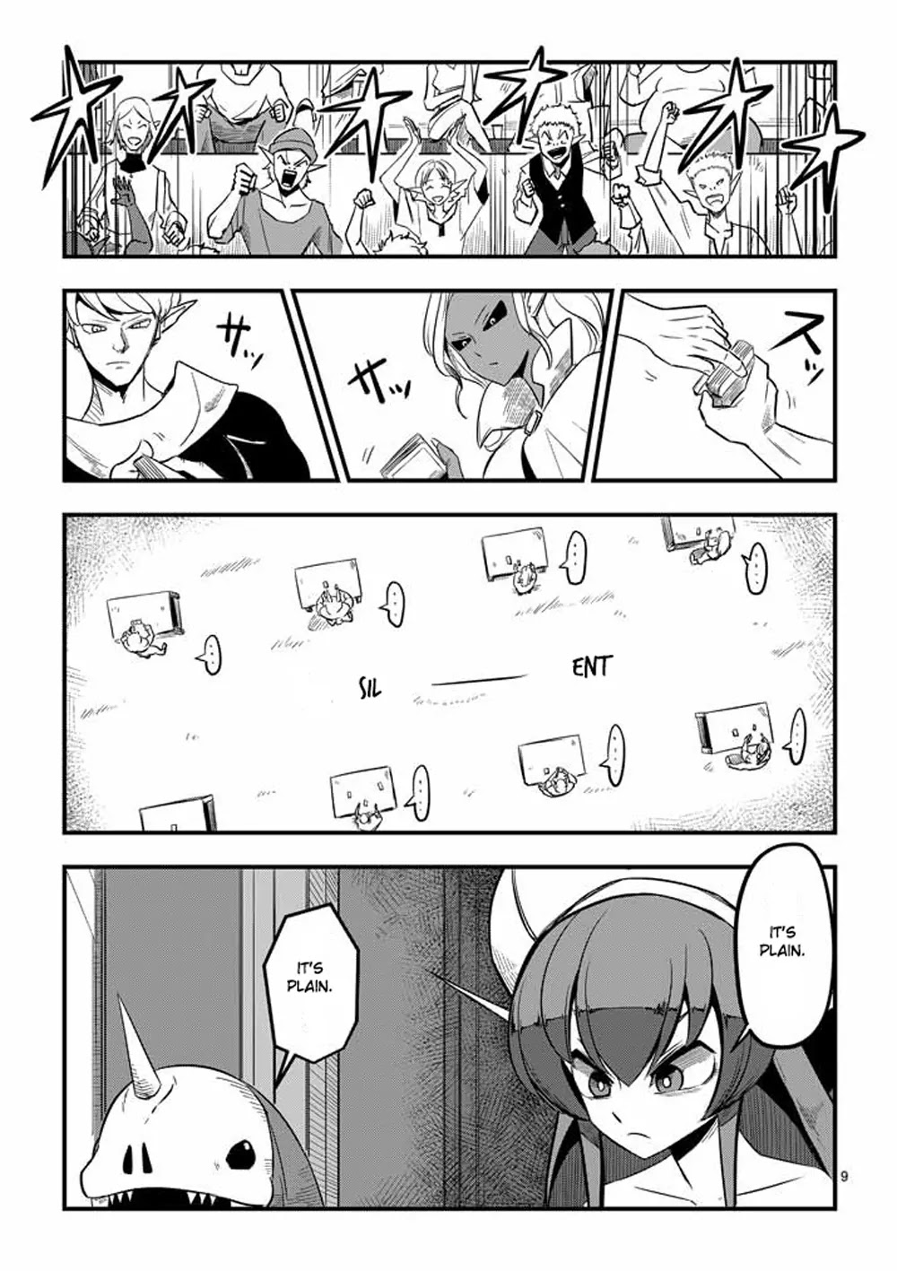 Helck Chapter 2 page 9 - Chapter 2: Card Tower