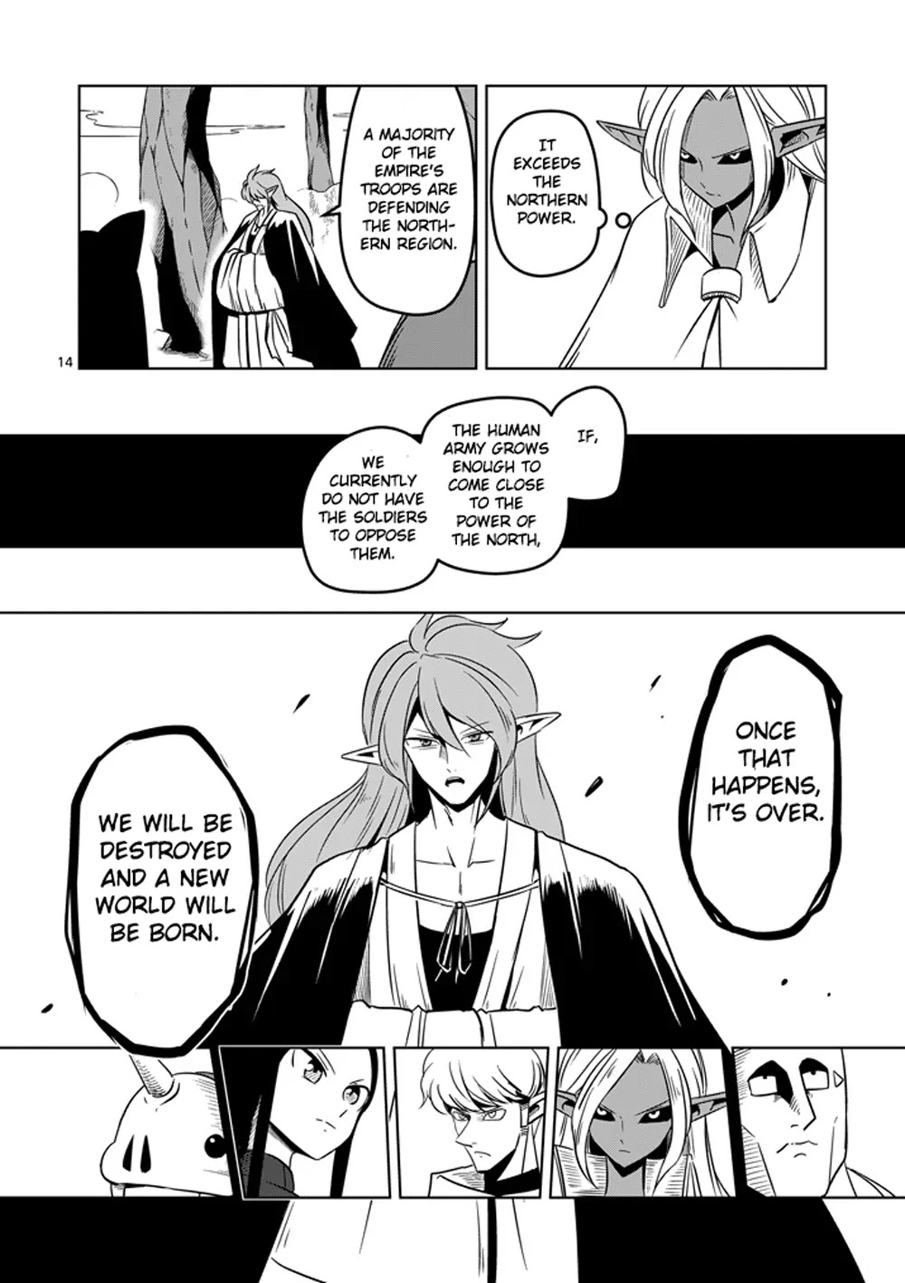 Helck Chapter 20 page 14 - Chapter 20: Strategy Meeting