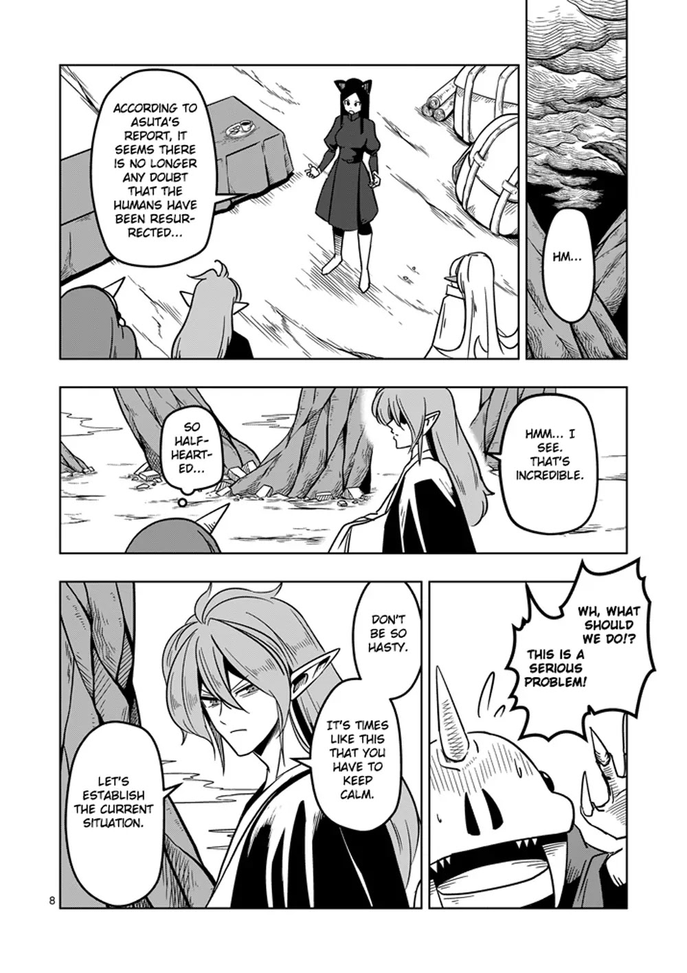Helck Chapter 20 page 8 - Chapter 20: Strategy Meeting