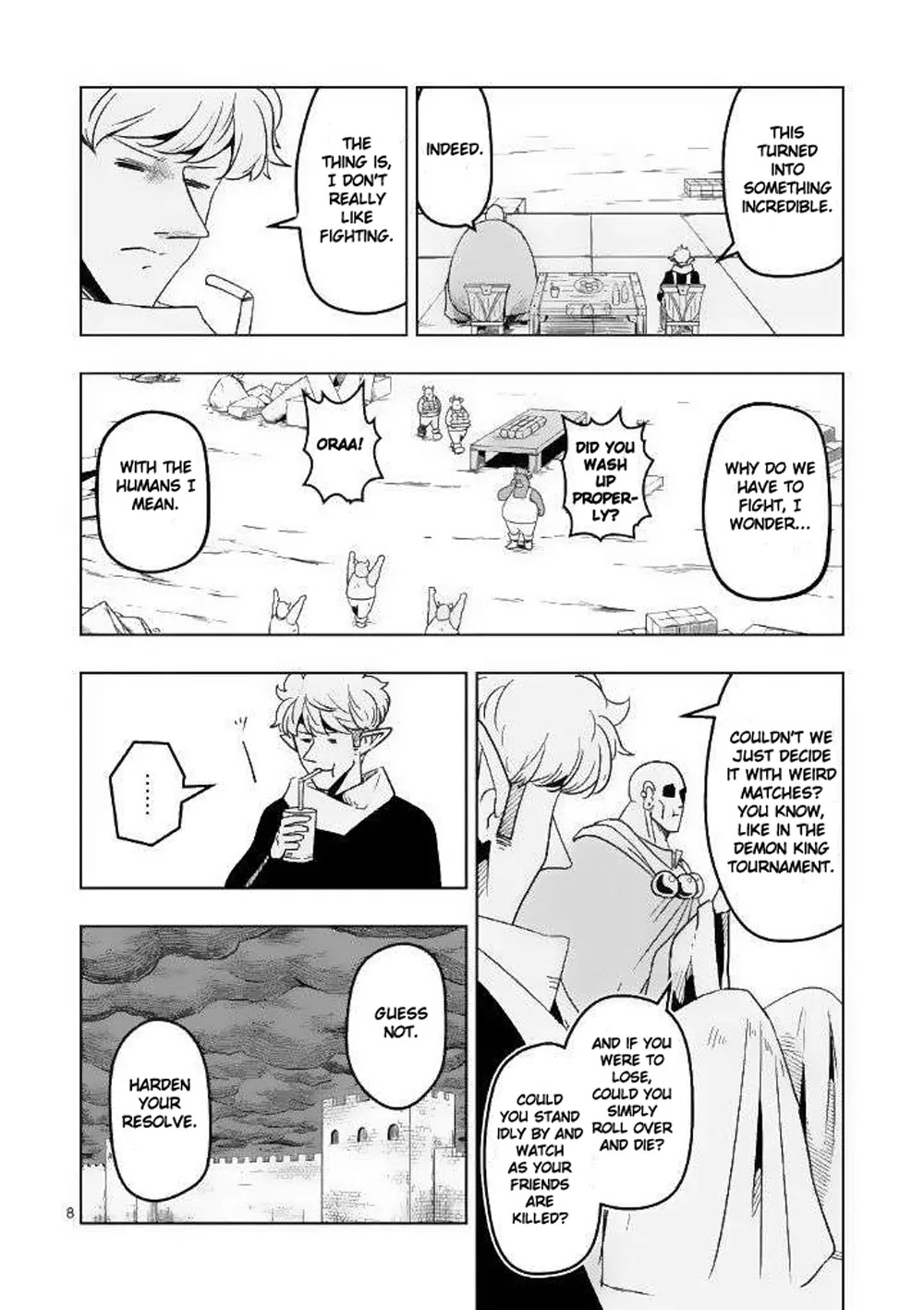 Helck Chapter 21 page 8 - Chapter 21: Endeavor