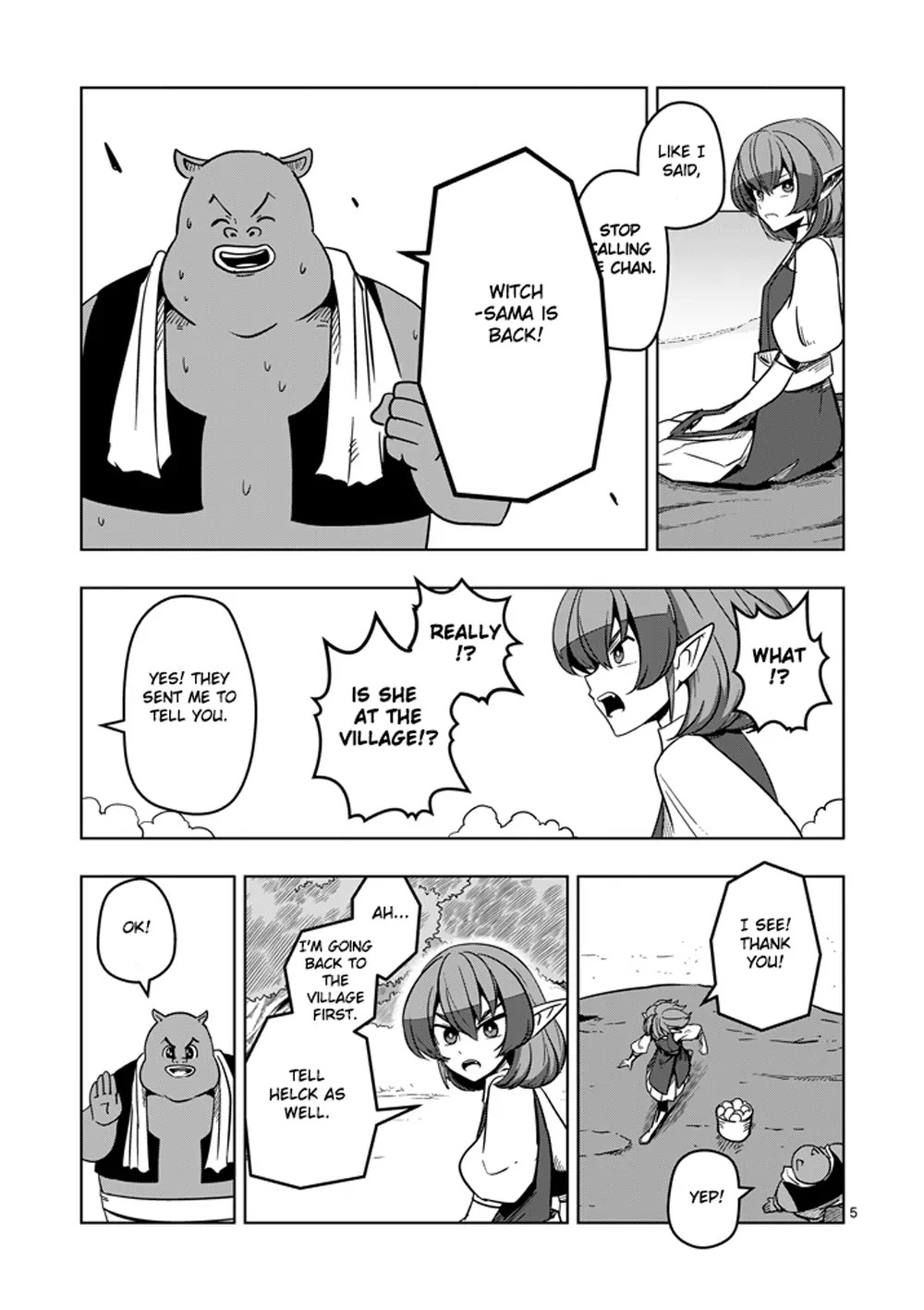 Helck Chapter 22 page 5 - Chapter 22: Witch-sama