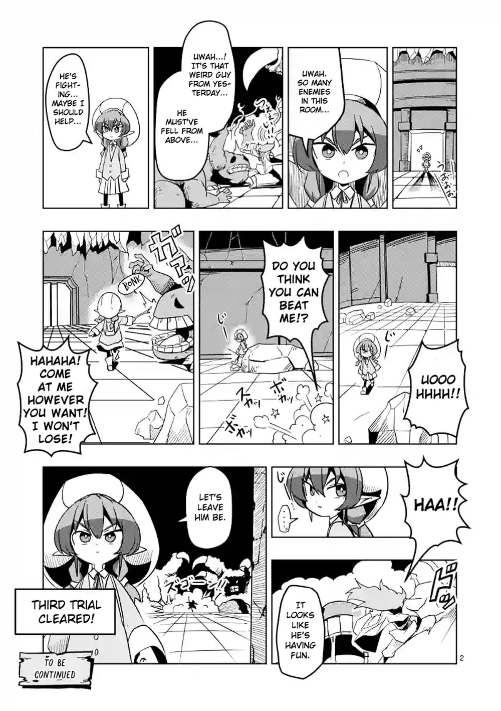 Helck Chapter 23.5 page 11 - Chapter 23.5: Omake: Cave of Trials