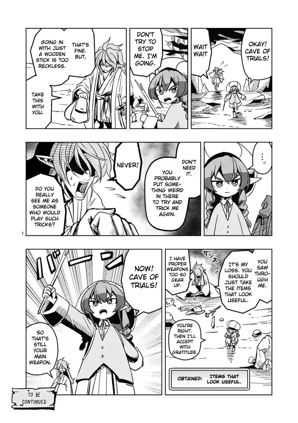 Helck Chapter 23.5 page 3 - Chapter 23.5: Omake: Cave of Trials
