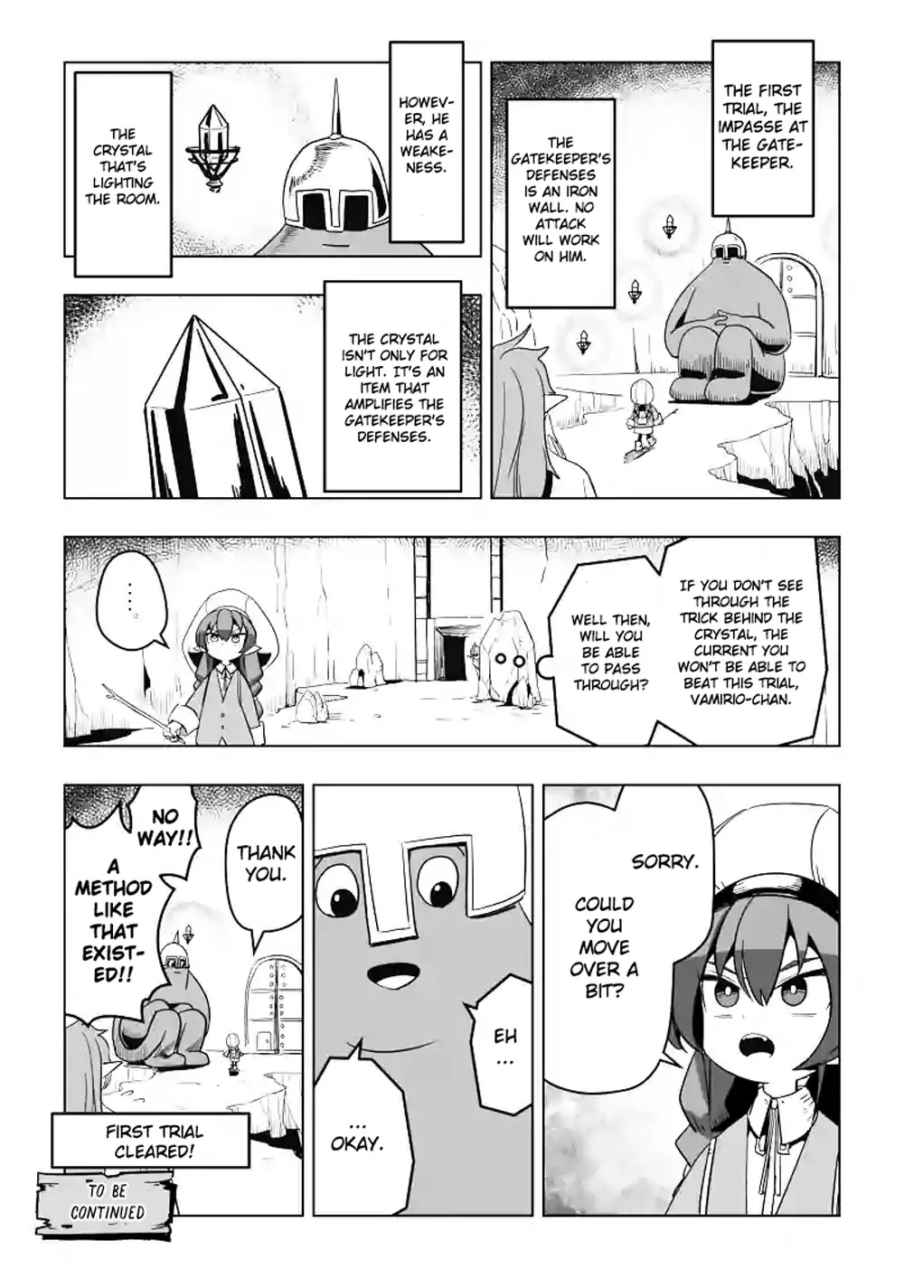 Helck Chapter 23.5 page 4 - Chapter 23.5: Omake: Cave of Trials