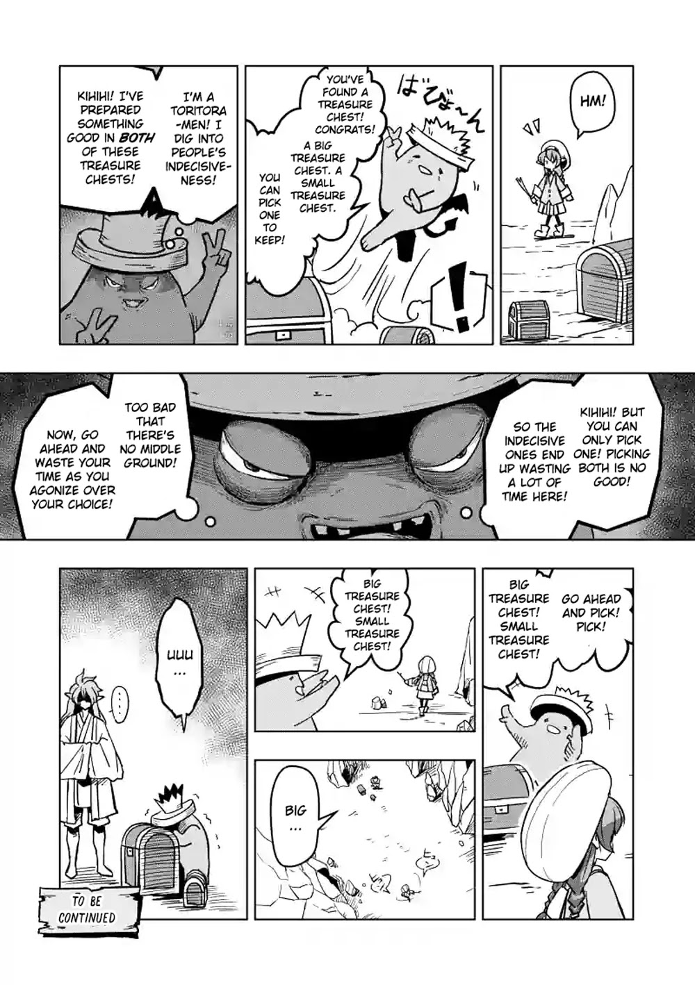 Helck Chapter 23.5 page 5 - Chapter 23.5: Omake: Cave of Trials