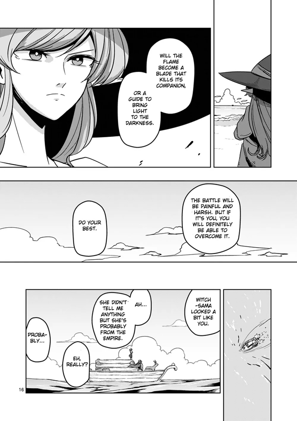 Helck Chapter 23 page 16 - Chapter 23: To the Continent