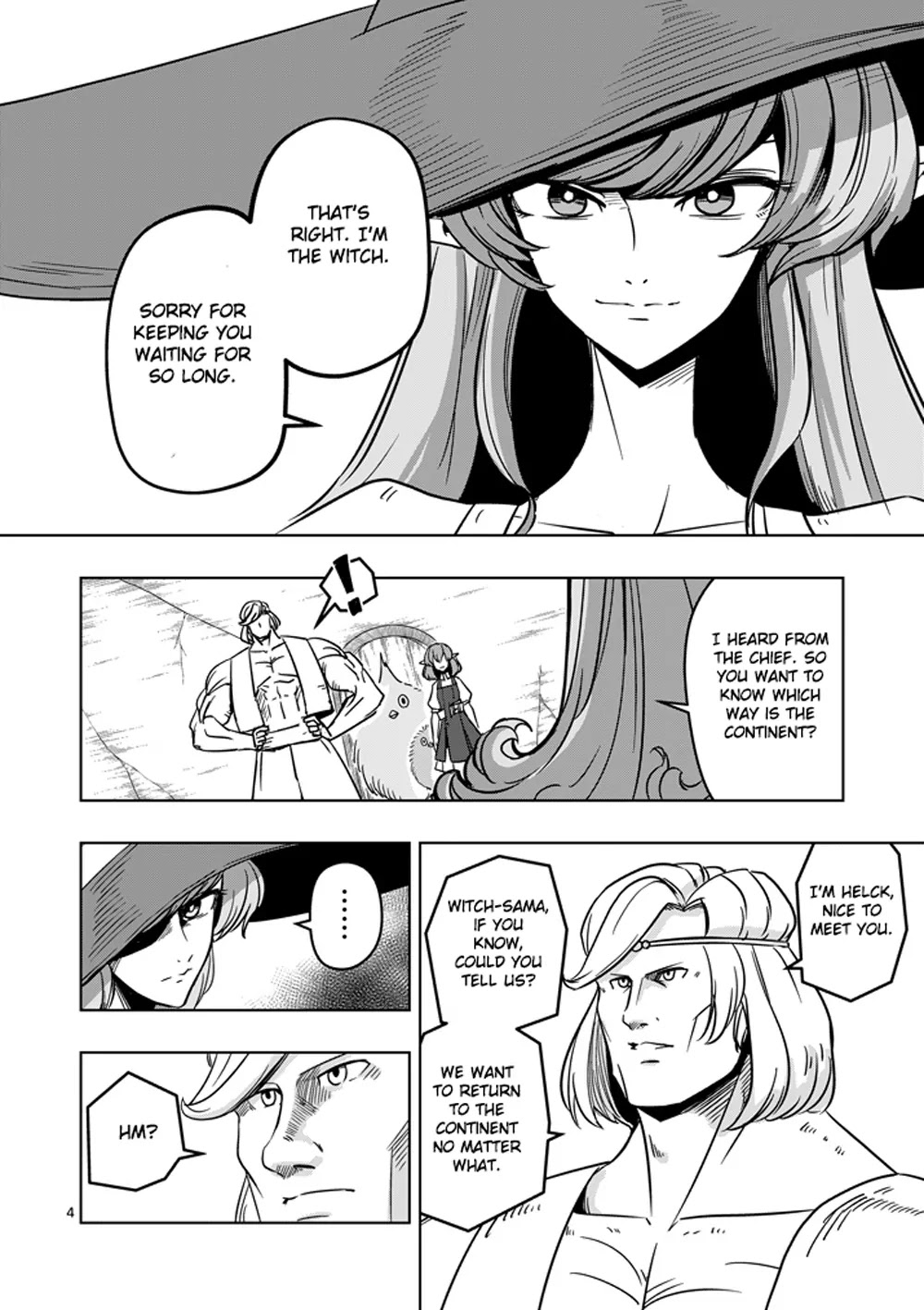Helck Chapter 23 page 4 - Chapter 23: To the Continent