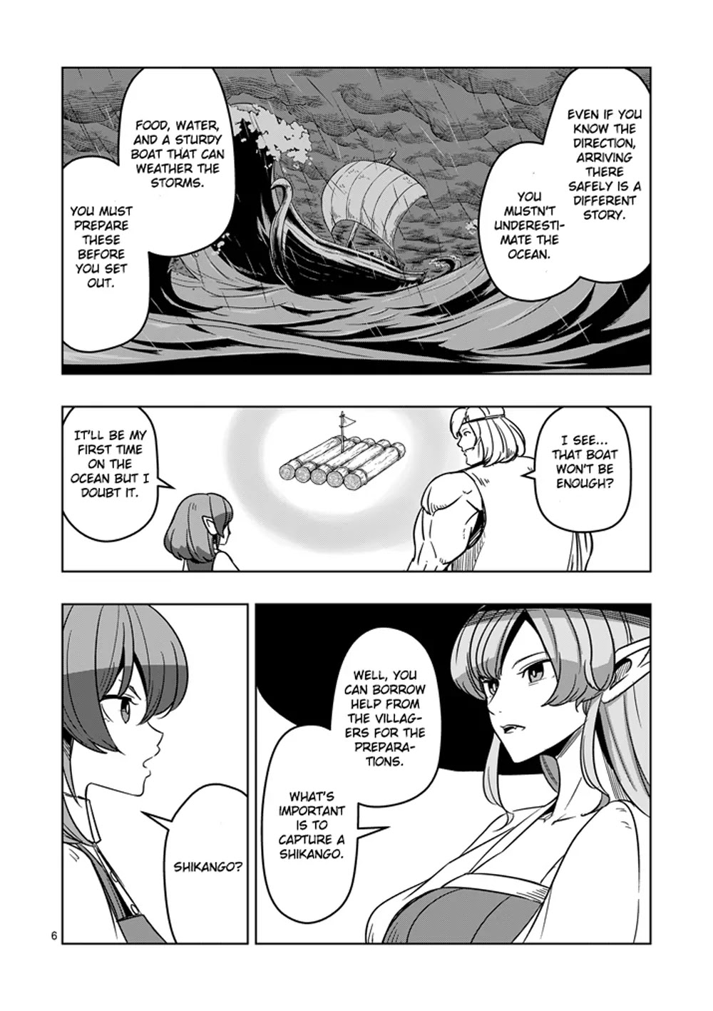 Helck Chapter 23 page 6 - Chapter 23: To the Continent