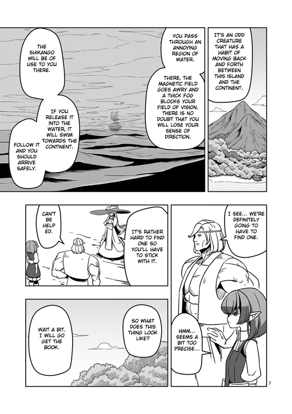 Helck Chapter 23 page 7 - Chapter 23: To the Continent