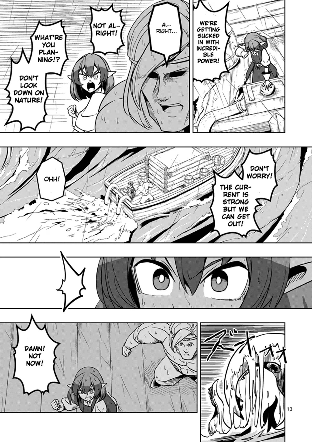 Helck Chapter 24 page 13 - Chapter 24: Sea Monster
