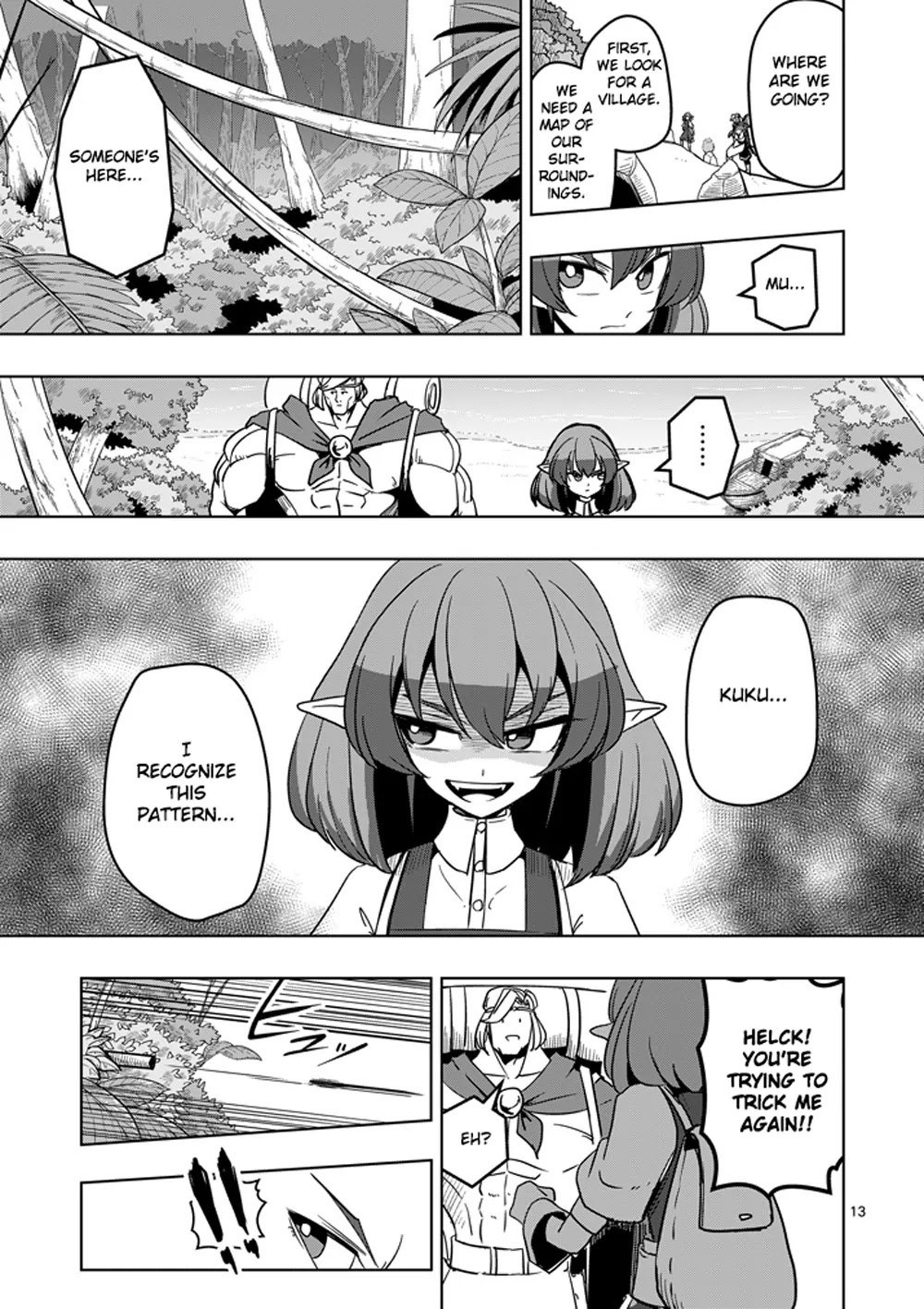 Helck Chapter 25 page 13 - Chapter 25: Goal