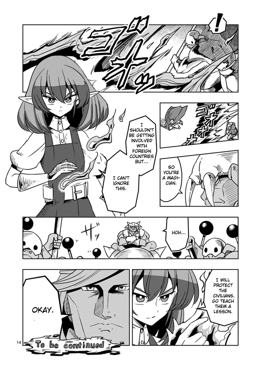 Helck Chapter 26 page 14 - Chapter 26: Barbarian Tribe Toosu-men