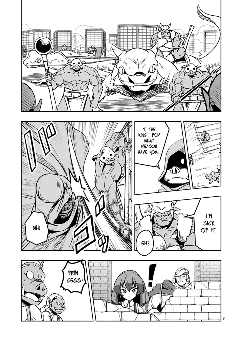 Helck Chapter 26 page 9 - Chapter 26: Barbarian Tribe Toosu-men